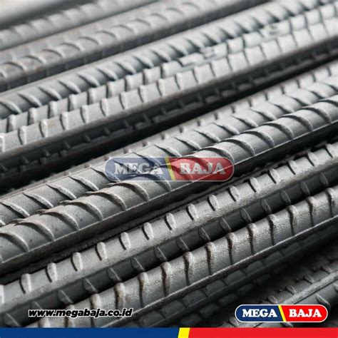 Besi Beton Lts Ulir Mm X M Tekuk Ts Mega Baja Pusat