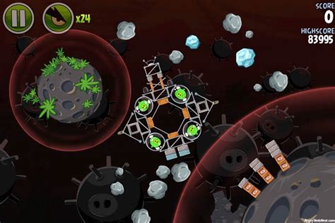 Angry Birds Space Danger Zone Level 6 Walkthrough | AngryBirdsNest