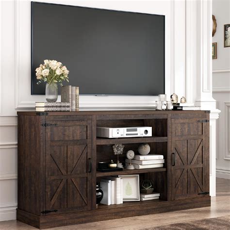 Amazon Okd Farmhouse Tv Stand For Inch Tv Tall Highboy