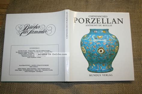 Porzellanbuch Altes Chinesisches Porzellan Porzellankunst Des