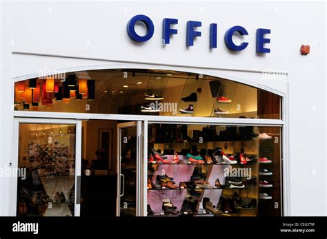 Office Shoe Shop Cambridge England Uk Stock Photo Alamy