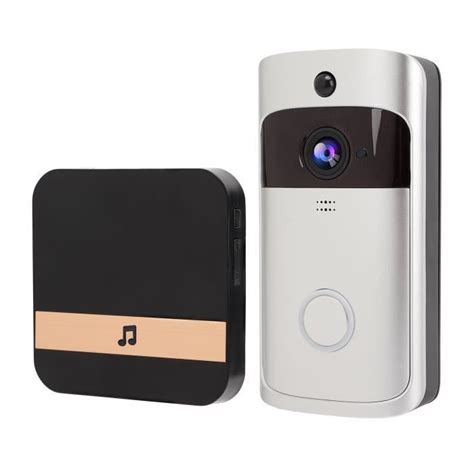 Ebtools Visionneuse De Porte Num Rique Sonnette Vid O Wifi Sans Fil