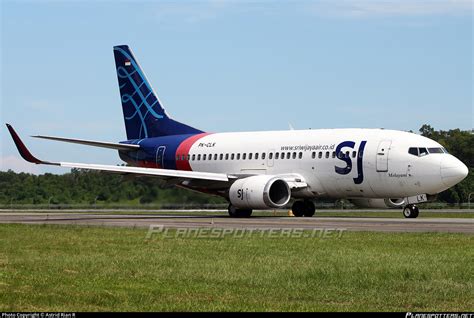 PK-CLK Sriwijaya Air Boeing 737-524(WL) Photo by Astrid Rian R | ID 1048771 | Planespotters.net