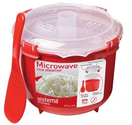 Sistema Plastics | Microwave rice cooker, Microwave cookware, Rice