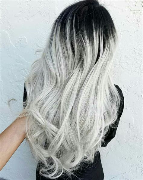 Pin By Angelie Bronsal On Hair Grey Ombre Hair Bleach Blonde Hair