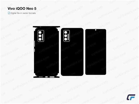 Vivo Iqoo Neo Cut File Template Cutfilelabs