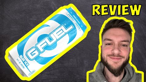 G Fuel Blue Ice Energy Drink Review Youtube