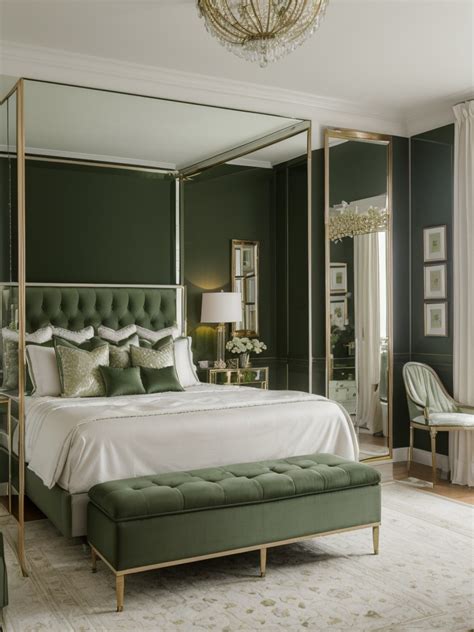 Green with Envy: Trendy Bedroom Decor Ideas in Gorgeous Greens ...