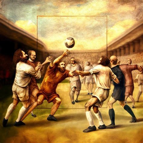 Football Match, Davinci, Artist Style, Famous Artists, Graphic Image ...