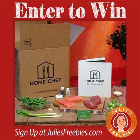 Win a Home Chef Gift Card - Julie's Freebies