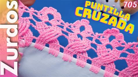 ZURDO NUEVA PUNTILLA Flores De Puntos Cruzados A Crochet 705 YouTube