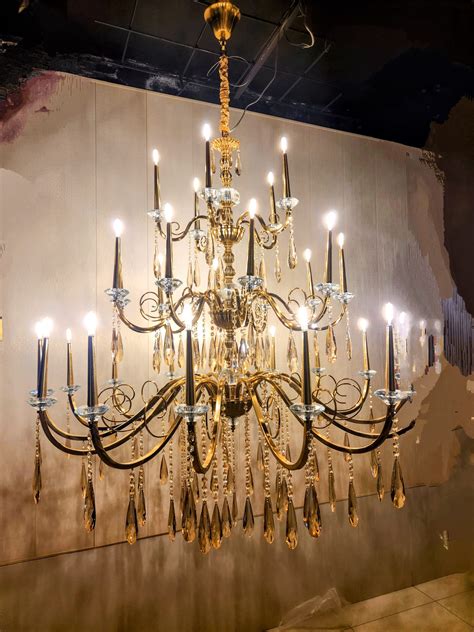 French 25 Royal Double Height Chandelier Butt Lights