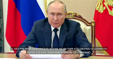 Putin Ha Ordinato Il Pagamento Del Gas In Rubli Entro Fine Mese G7