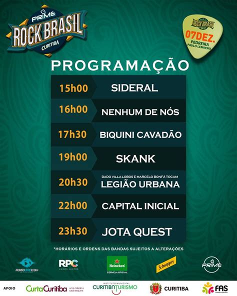 2ª edição do festival Prime Rock Brasil acontece no dia 7 de dezembro