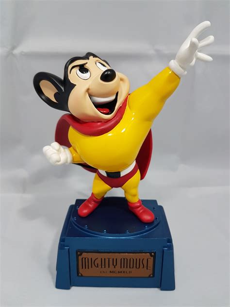 Mighty Mouse Statue Maquette Electric Tiki Design Hobbies And Toys Toys And Games On Carousell