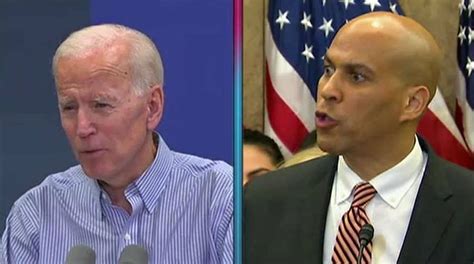 Biden Pushes Back After Booker Jabs At Him Over Mass Incarcerations For