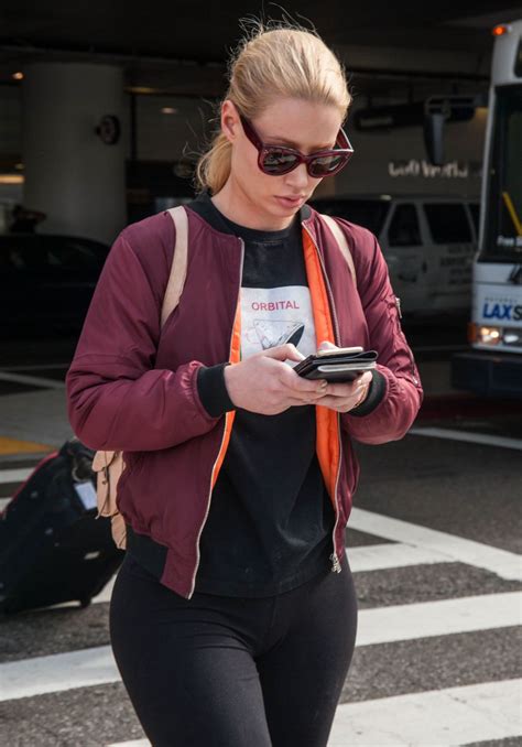 Iggy Azalea At Lax Airport In Los Angeles Hawtcelebs