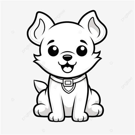 Dibujos De Perro Kawaii Para Colorear Vsun