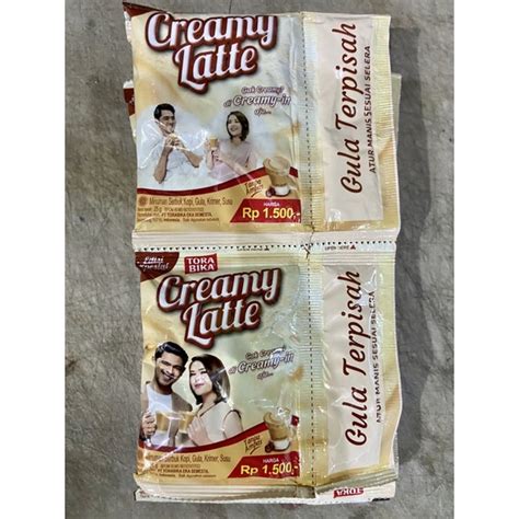 Jual Kopi TORABIKA CREAMY LATTE SACHET RENCENG 10 Sachet Shopee