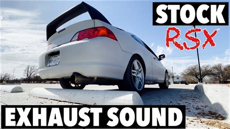 Stock Base Rsx Exhaust Sound Clips Raw Footage Youtube