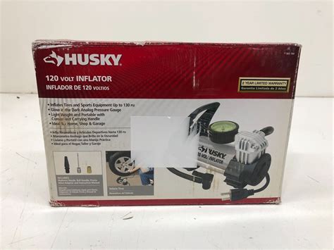 Husky 120 Volt Inflator Hy120 New Other Ebay