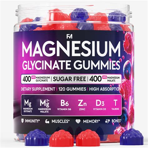 Facematology - Magnesium Glycinate Gummies - SuppCo