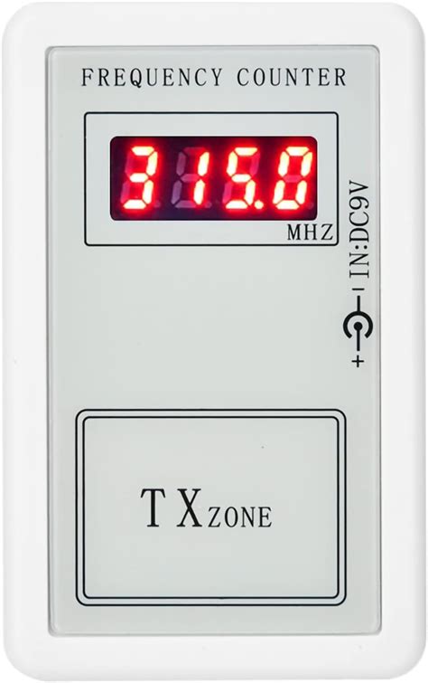 Medidor De Frecuencia Digital Contador 250 450 MHZ Dispositivo De