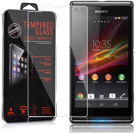 Cadorabo Szk O Hartowane Do Sony Xperia L Folia Ochronna Opinie I