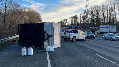 Crash Involving Overturned Camper On I 95 Sb In Harford County