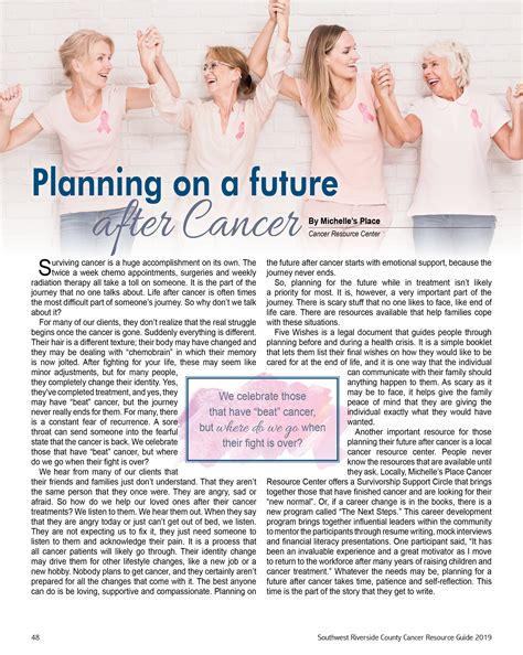 Cancer Resource Guide — Samantha Gorman Portfolio