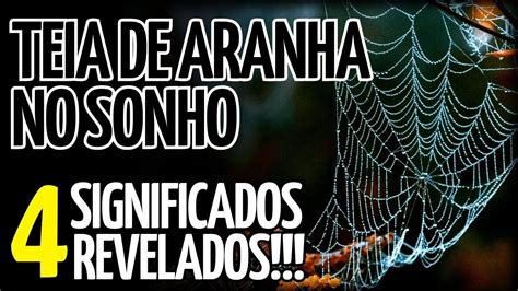 Alerta O Que Significa Sonhar Teia De Aranha Significado De