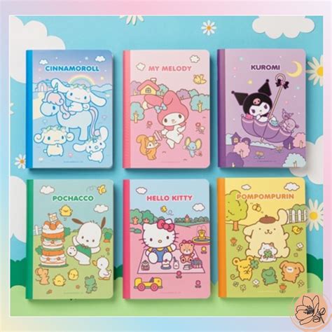 Sanrio X Day Diary Hello Kitty My Melody Kuromi Cinnamoroll Pompompurin