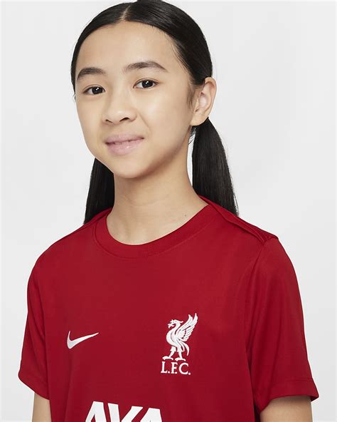 Liverpool Fc Academy Pro Nike Dri Fit Kısa Kollu Genç Çocuk Futbol Üstü Nike Tr