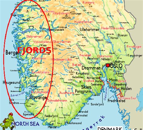 Map Of Fjords In Norway ~ ODSEPATU