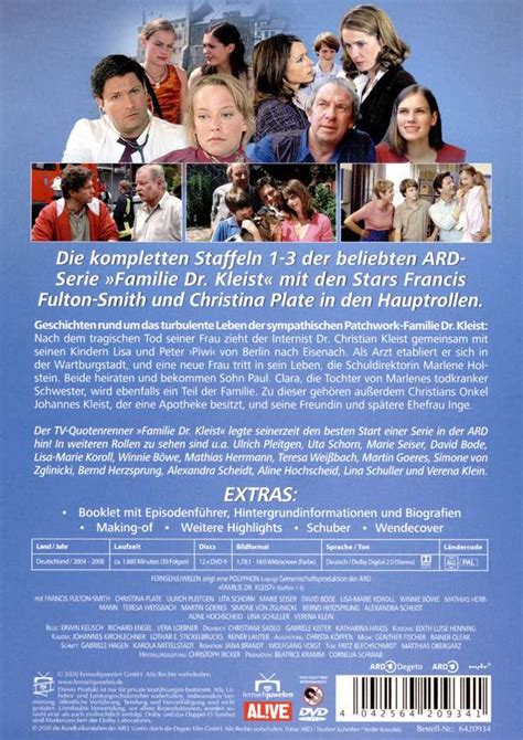 Familie Dr Kleist Staffel 1 3 12 DVDs Jpc