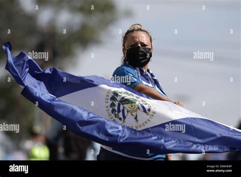 A Person Waves A Flag During An Anti Government March On Independence