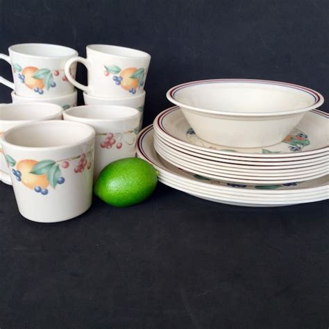 Corelle Dinnerware Set Abundance Etsy