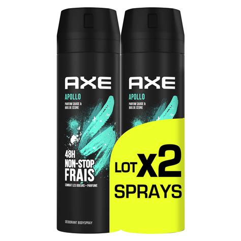 Axe Apollo D Odorant H Sauge Et Bois De C Dre X Ml Pas Cher