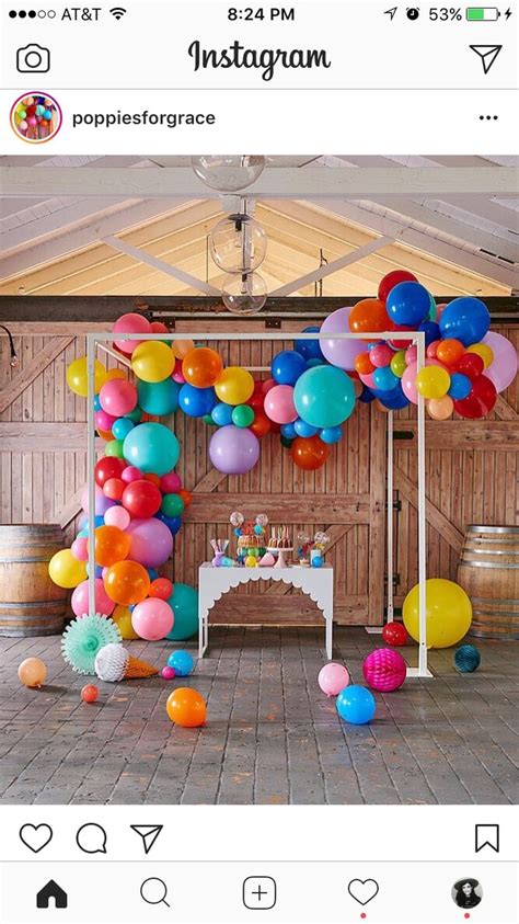 Pin By Satya Twena On Pallarty Rainbow Balloons Balloon Garland