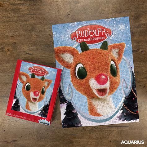 Puzzle Rudolph Aquarius Puzzle 62229 500 pièces Puzzles Noël