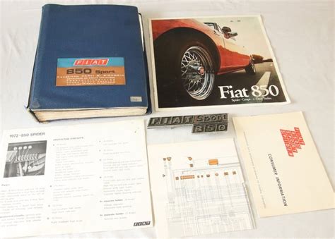 Brosch Ren Kataloge Fiat Sport Spider Brochure Catawiki