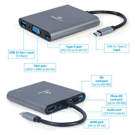 Usb Type C Cablexpert Hub