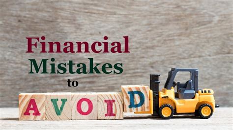 The Top 10 Financial Mistakes To Avoid In Your 20s