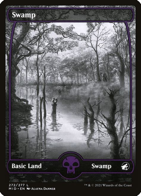 Swamp · Innistrad Midnight Hunt Mid 272 · Scryfall Magic The