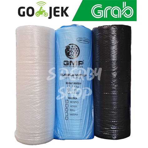 Jual Bubble Wrap Hitam Putih 50M X 125CM 3kg Bubble Plastik Shopee