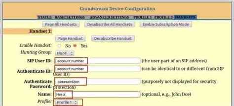 Grandstream Device Configuration Settings Altotelecom Call Center