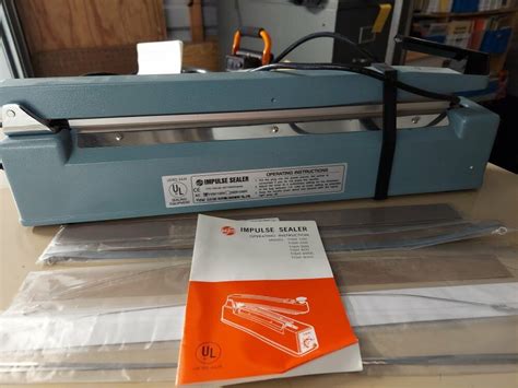 16 Inch Impulse Sealer TEW Model TISH 400 EBay