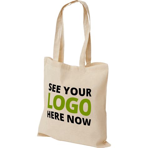 Value Cotton Printed Tote Bags Hotline Promotional Products