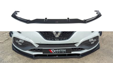 RENAULT MEGANE Mk4 RS 2018 2020 Front Bumper Splitter V1 Banshee