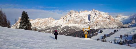 Skigebiet Alta Badia ️ Schnee Paradies Für Skifahrer Video